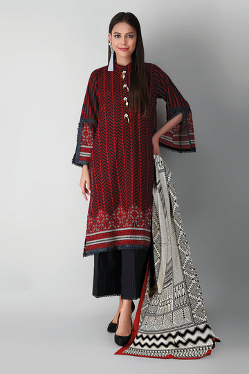 Alk21464 Black Khaadi Winter 2021